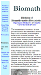 Mobile Screenshot of biomath.net